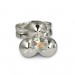 Silberdream SilberDream Ohrringe Blümchen Kristall 925 Silber Ohrstecker SDO530F
