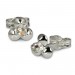 Silberdream SilberDream Ohrringe Blümchen kristall 925 Silber Ohrstecker SDO530F