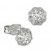 Silberdream SilberDream Ohrringe Blümchen Zirkonia weiß 925er Ohrstecker SDO5903W