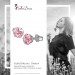 Silberdream SilberDream Ohrringe Blume 6mm Zirkonia Rosa Silber Ohrstecker SDO736A