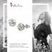 Silberdream SilberDream Ohrringe Blume Zirkonia Weiß 925 Silber Ohrstecker SDO738W