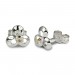 Silberdream SilberDream Ohrringe Blüte kristall 925 Silber Ohrstecker SDO529F