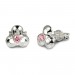 Silberdream SilberDream Ohrringe Blüte Zirkonia rosa 925 Silber Ohrstecker SDO529P