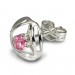 Silberdream SilberDream Ohrringe Design Zirkonia Rosa 925 Silber SDO528P