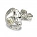 Silberdream SilberDream Ohrringe Design Zirkonia Weiß 925 Silber SDO528W