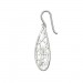 Silberdream SilberDream Ohrringe Drops Glänzend 925er Silber Damen Ohrhänger SDO8817J