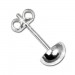 Silberdream SilberDream Ohrringe Halbkugel 6mm Glanz 925 Silber Ohrstecker SDO5556