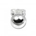 Silberdream SilberDream Ohrringe Halbkugel 6mm Glanz 925 Silber Ohrstecker SDO5556