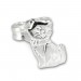 Silberdream SilberDream Ohrringe Katze 925 Sterling Silber Ohrstecker SDO512