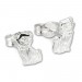 Silberdream SilberDream Ohrringe Katze 925 Sterling Silber Ohrstecker SDO512
