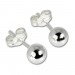 Silberdream SilberDream Ohrringe Kugel 925 Sterling Silber Ohrstecker SDO515