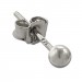 Silberdream SilberDream Ohrringe Kugel 925 Sterling Silber Ohrstecker SDO597J3S