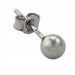 Silberdream SilberDream Ohrringe Kugel 925 Sterling Silber Ohrstecker SDO597J5S