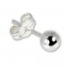 Silberdream SilberDream Ohrringe Kugel Klein 925 Sterling Silber Ohrstecker SDO527