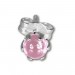 Silberdream SilberDream Ohrringe Kugel Rosa 925 Sterling Silber Ohrstecker SDO533A