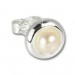 Silberdream SilberDream Ohrringe Perle 925 Sterling Silber Ohrstecker SDO500