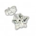 Silberdream SilberDream Ohrringe Stern Zirkonia Weiß 925 Silber SDO513W
