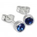 Silberdream SilberDream Ohrringe Zirkonia blau 925 Silber Ohrstecker SDO503B
