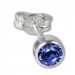 Silberdream SilberDream Ohrringe Zirkonia Hellblau 925 Silber Ohrstecker SDO503H