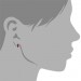 Silberdream SilberDream Ohrringe Zirkonia Oval Pink 925er Ohrstecker SDO552P