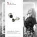 Silberdream SilberDream Ohrringe Zirkonia Schwarz 4mm Rund Silber Stecker SDO714S