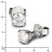 Silberdream SilberDream Ohrringe Zirkonia Weiß 4mm 925 Silber Ohrstecker SDO714W
