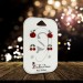 Silberdream SilberDream Ohrstecker 3er Set Apfel, Kirschen, Zirkonia 925er Ohrringe SDS611RW