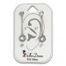 Silberdream SilberDream Ohrstecker 3er Set Dangle, Kugel, Zirkonia 925er Ohrring SDS603WJ