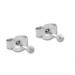 Silberdream SilberDream Ohrstecker 3er Set Kugel Matt 925 Silber Ohrring SDS811M