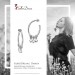 Silberdream SilberDream Ohrstecker Creole Sterne 925 Sterling Silber Damen SDO6702J