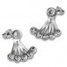 Silberdream SilberDream Ohrstecker Dangle Ear Cuff Rund Zirkonia 925 Silber Ohrringe GSO500W