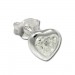 Silberdream SilberDream Ohrstecker Herz Mit Zirkonia Weiß Silber Ohrringe SDO792W