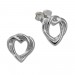 Silberdream SilberDream Ohrstecker Herz unendlich 925er Silber Damen Ohrringe SDO452J