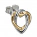 Silberdream SilberDream Ohrstecker Herz Vergoldet 925 Silber Damen Ohrringe SDO452Y