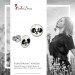 Silberdream SilberDream Ohrstecker Logo Print Panda Kinder Damen Ohrring 925 Silber SDO85137