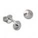 Silberdream SilberDream Ohrstecker Niete rund 925 Sterling Silber Ohrring SDO8210J