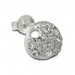 Silberdream SilberDream Ohrstecker Rund Zirkonia Weiß 925er Silber Ohrring SDO8028W