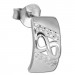 Silberdream SilberDream Ohrstecker Unendlich Zirkonia Weiß 925 Silber Damen Ohrring SDO4272W