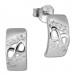 Silberdream SilberDream Ohrstecker Unendlich Zirkonia weiß 925 Silber Damen Ohrring SDO4272W