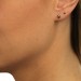 Silberdream SilberDream Ohrstecker Vergoldet Kugel Glänzend 925er Ohrring SDO9503Y