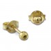 Silberdream SilberDream Ohrstecker vergoldet Kugel glänzend 925er Ohrring SDO9503Y