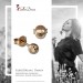 Silberdream SilberDream Ohrstecker Vergoldet Kugel Rosegold 925er Ohrring SDO9504E