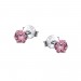 Silberdream SilberDream Ohrstecker Zirkonia rosa 925 Silber Ohrring SDO8503A