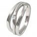 Silberdream SilberDream Ring Design Zirkonia weiß Gr.56 aus 925er Silber SDR420W56