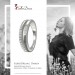 Silberdream SilberDream Ring Double Zirkonia Weiß Gr.58 Aus 925er Silber SDR416W58
