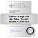 Silberdream SilberDream Ring Double Zirkonia Weiß Gr.58 Aus 925er Silber SDR416W58