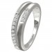 Silberdream SilberDream Ring Double Zirkonia weiß Gr.60 aus 925er Silber SDR416W60