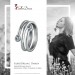 Silberdream SilberDream Ring Dream Zirkonia Weiß Gr.54 Sterling 925er Silber SDR406W54