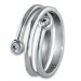 Silberdream SilberDream Ring Dream Zirkonia weiß Gr.58 Sterling 925er Silber SDR406W58