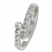 Silberdream SilberDream Ring Kugeln Zirkonia weiß Gr.58 aus 925er Silber SDR409W58